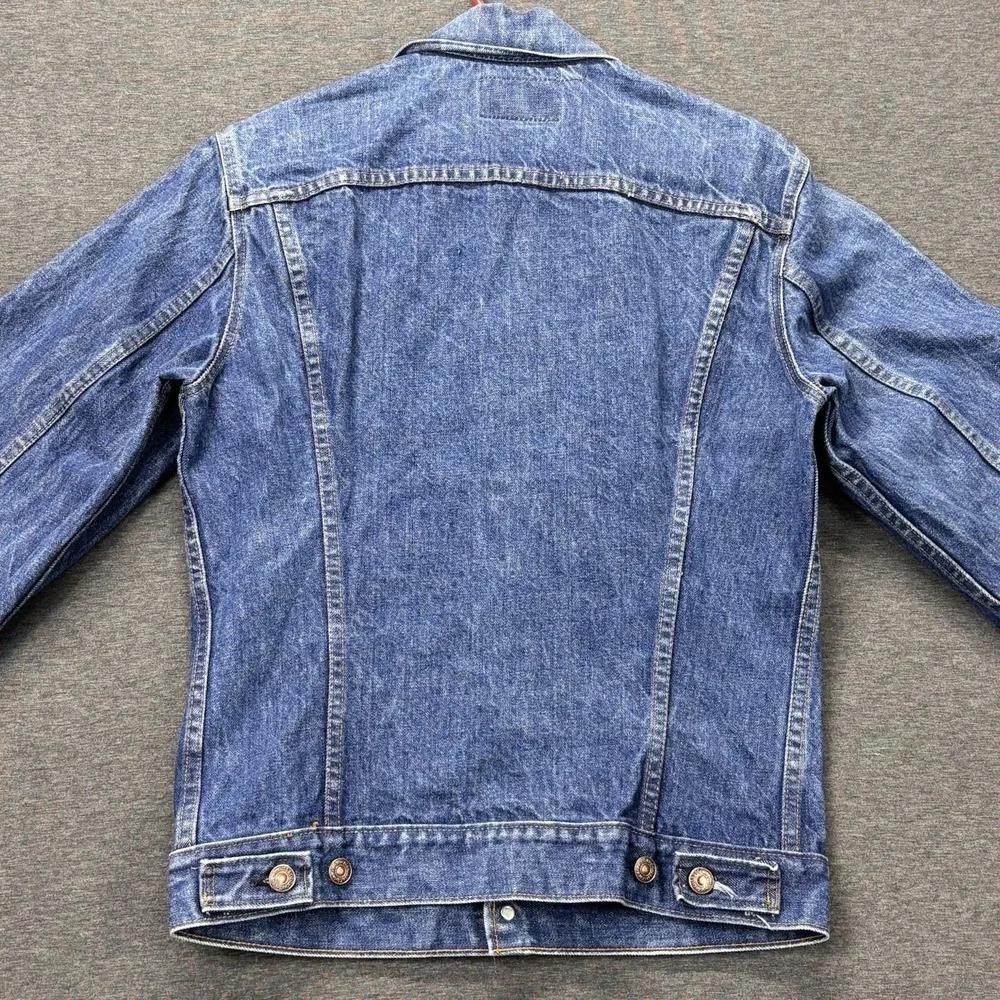 Vintage 70's Levi's‎ Jean Trucker Denim Jacket Mens 38L 71205 0217 Made In USA